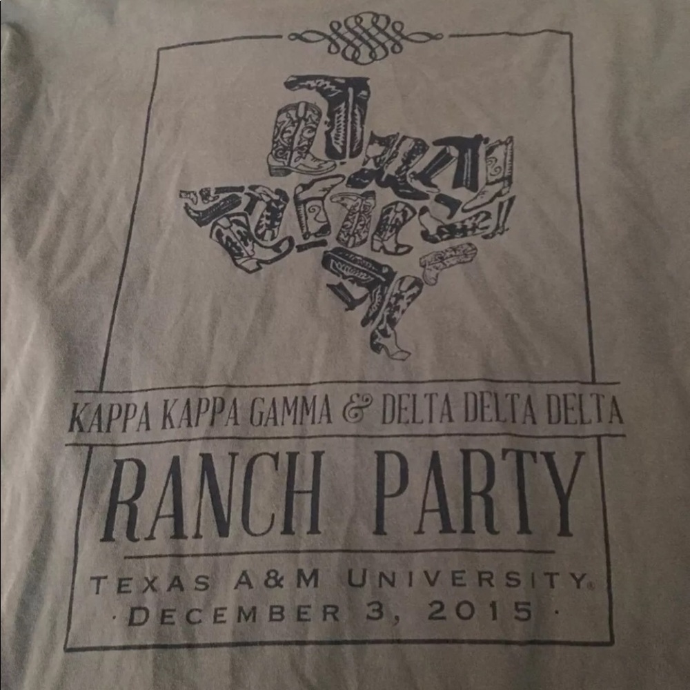 Tri delta and kappa kappa gamma t shirt